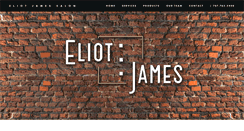 Desktop Screenshot of eliotjamessalon.com